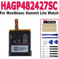 New Battery HAGP482427SC For Montblanc summit lite Watch Batteria 340mAh + Free Tools