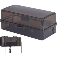 Portable Plastic Plug Box Waterproof Anti-theft Cable Management Box Protect Outlet Weatherproof Power Strip Storage Box Outdoor