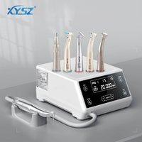 Portable Dental Electric Micromotor with Water Tank LED Brushless Micromotor 1:1/1:4.2/1:5 Fiber Optic Handpiece Dentist Tools
