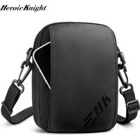 Heroic Knight Casual Men's Shoulder Bag 6.5" Phone Woman's Crossbody Bag Waterproof Men Chest Bag Outdoors Unisex Travel Pack