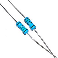 20pcs 1W Metal Film Resistor 1 1.2 1.5 10 12 15 100 120 150 R ohm Five-color Circle 0.1R 0.12R 0.15R Resistance 1K 1.2K 1.5K 10K