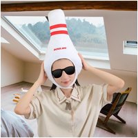 Bowling Pin Hat Costume Hat Plush Hat for Festival Carnival Birthday Party