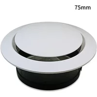Vent Cover Air Outlet Ventilation Diffuser 100MM 200MM ABS Air Conditioning Tube Home Ventilation Air Conditioning Ventilation