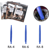 8pcs Dental Soft Burs Caries Removal Plastic Bur Spherical Polymer Burs for Dentistry Deep Caries Treatment Dental Product