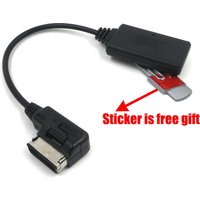 Biurlink Car Music Interface MMI MDI AMI Adapter Charging Bluetooth Jack Aux MP3 Adapter For VW Audi Q7 Q5 A8 A6 A5 A4