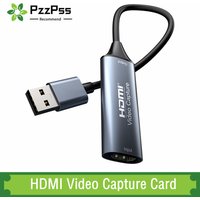 HDMI Video Capture Card 4K 30Hz HDMI to USB 2.0 USB 3.0 USB-C Video Grabber Box For Macbook PS4 PC Game DVD Camera Recording