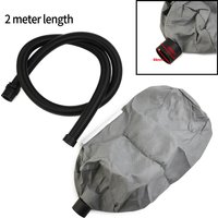 Wall Grinder Vacuum Bag With 2M Vacuum Cleaner Hose Tube Dust-free Self-priming Sandpaper Machine Dust Collector Putty Polishing