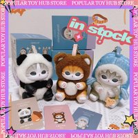 In Stock Genuine Mofusand Vinyl Series Blind Box Shark Cat Mofusand Kiramekko Fluffy Kittens Surprised Box Plush Toy Cute Toys