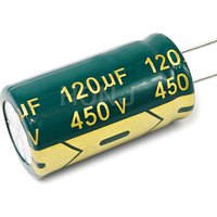 2PCS 450V120uf 18x30mm Aluminum Electrolytic Capacitor 120uf450v 450v 120uf 450V 120mf 450vdc 120MFD 450v120mf 120mf450v ±20%