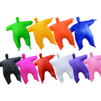 Halloween Adult Chub Set Inflatable Costume Inflatable Sumo Colorful Full Body Jumpsuit Available in Multiple Colors for Pairing