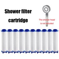 ♥♥♥Universal Shower Filter Increases Water Pressure Removes Impurities For Standard Shower Heads Water Purification Cartridge