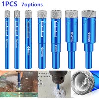 6/8/10/12/14/16mm Diamond Coated Core Drill Durable For Glass Marble Granite Diamond Drill Bit Meal Drilling