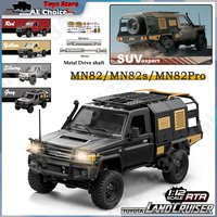 MN82s Rc Car 1/12 LC79 Full Scale MN82Pro Rc Pickup Truck 4WD Climbing Car Remote Control Off-Road Vehicle Toys Model for Boys