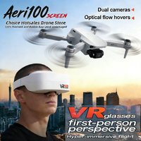 Aeri100 Drone with VR Optical Flow Positioning Brushless Motor HD Aerial Photography Dual Camera Remote Control Aircraft