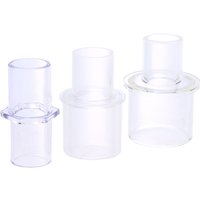 Corrugated Straight Connector Veterinary Equipment 15mm To 22mm Anesthesia Tube Connector Anesthesia Breathing Circuit