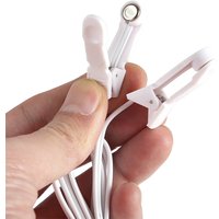 2.5mm Ear Clips Connection Cables Conductive Standard Pin Muscle Stimulator Digital Therapy Tens Unit Tool Machine