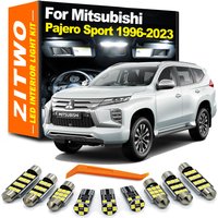 ZITWO Full LED Bulb Interior Light Kit For For Mitsubishi Pajero Montero Shogun Sport 1 2 3 MK1 MK2 MK3 1996- 2021 2022 2023