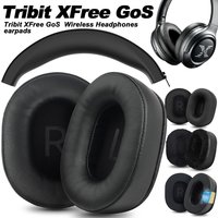Earphone pads For Tribit XFree GoS BTH71 replacement Earpads Mesh cloth Memory Covers Sponge Soft Protein