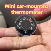 2pcs adhesive vehicle thermometer ,car accessories and interior tools Suitable for Xiaomi Tesla Toyota BYD