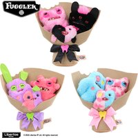 Fuggler Original Plush Toys FUGG Bouquets Teeth Monster Graduation Flowers Stuffed Peluche Dolls Valentine's Day Gift