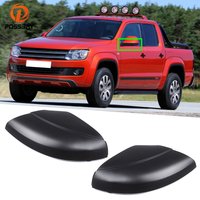 Car Side Wing Mirror Lower Cover Matte Black for VW Amarok 2013 T5 Facelift 2010-2015 7E1857603B 7E1857604B Exterior Parts