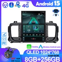 Car Video For Citroen Jumpy 3 SpaceTourer For Peugeot Expert 3 For Toyota Proace 2016 - 2021 Android GPS Navigation Multimedia