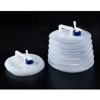 5/10L Collapsible Water Container, Portable Foldable Drinking Water Bag, Outdoor Camping Hiking Emergency Water Carrier