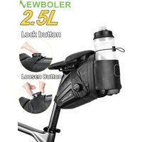 AliExpress NEWBOLER Waterproof Bicycle Saddle Bag MTB Road Bike Saddlebags Reflective Striped Bicycle Tool Holder Bag MTB Accessories