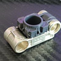 PGU 1/60 Mecha PGU V Type Thigh Crotch XF3-7 Metal Modified Reinforced Replacement Parts