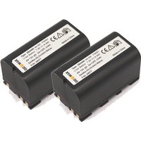 2pcs Battery ZBA400 Compatible with Geomax Zenith10/20/50 - Brand new and High quality