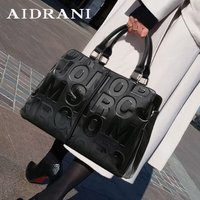 Leather women's bag - stylish genuine leather crossbody bag for women, large capacity handbag, large women's bag