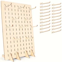 1Pcs Fashion Multi-purposel Hooks Earrings Display Stand Necklace Pendant Earring Jewelry Storage Rack Counter Showcase Props