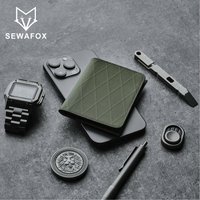 Lightweight Cact Men's XPAC 20D Foldable Wallet Inteated Card Holder Portable Summer New Sle ort Size ID Document Bag