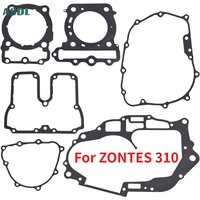 Kit de réparation complet de joints pour moteur de moto ZONTES 310cc, comprenant joints de culasse, joints de carrosserie et joints de carrosserie complets.