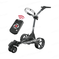 Automatic Downhill Control and Compact Folding Price Remote Control Golf Cart, Ergonomic Design,