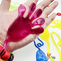 Nostalgic Sticky Hands Classic Toy Soft Elastic Gluey Wall Slap Hand Large Size Creative Gift for All Gender Festival Supplies