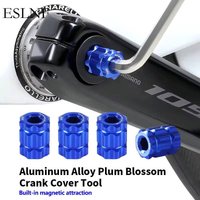 ESLNF Aluminum Alloy Bicycle Magnetic Crank Puller Tool - Crank Arm Install/remove Adjustment Caps Cycling Repair Accessories