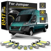 BMTxms For Citroen Jumper MK1 MK2 MK3 1994-2017 2018 2019 2020 2021 LED Bulb Interior Dome Reading Trunk Light Kit Accessories