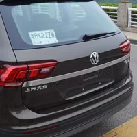 Car Accessories For Vw Volkswagen Tiguan Mk2 2017 2018 2019 2020 2021 2022 2023-2024 Rear Trunk Lid Trim Cover Trim car stickers
