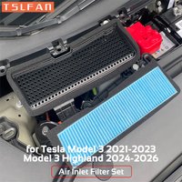 Car Intake Air Filter Cover For Tesla Model 3 2021-2026 Highland Melt Blown Fabric Inlet Flow Vent Dust Prevention Accessories