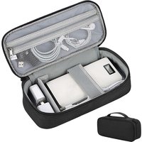 Data Cable Storage Bag, Travel Cable Sorting Bag,Electronic Accessories,Equipment Suitcase,Waterproof Cable Portable Storage Bag