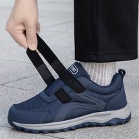 New Men's Elderly Loafers Stylish Ethnic-Inspired Casual Running Shoes Comfortable Lightweight Breathable Elderly Cloth Shoes