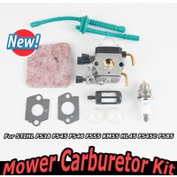 Mower Carburetor Kit Lawn Trimmer With Filter For STIHL FS38 FS45 FS46 FS55 KM55 HL45 FS45CFS85 C1Q-S66 C1Q-S71 C1Q-S97 C1Q-S186