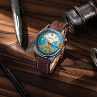 MILITADO New ML23 Chronograph Watch Miyota 6S21 Sweep Seconds Domed Sapphire BGW9 Lume 40mm Quartz 100M Waterproof