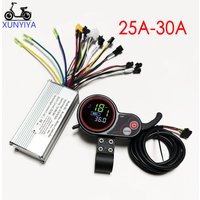 24V/36V/48V 350W-500W Sine Wave Controller 25-30A with S887 Color Display 5pin for TF-100 Kugoo M4 E-scooter UART No.2 Protocol