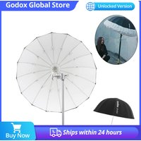 Godox Black White 33.5in 85cm UB-85W Parabolic Reflective Umbrella Studio Light Umbrella with Black Silver Diffuser Cover Cloth