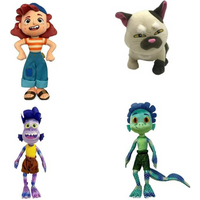 32-45cm DSN Movie Luca Alberto Sea Monster Plush Toy Anime Peripheral Cat Purple Girl Stuffed Animal Toy Christmas Gifts
