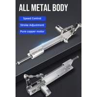 AliExpress NONE DC 12V/24V Reciprocating Cycle Linear Actuator Telescopic Motor with Suction Cup 6-20cm Stroke Speed Control for Automation