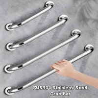 Stainless Steel Grab Bar Shower Bathroom Handle Stairway Handrail Toilet Handles Towels Rail Towel Rack Safety Grip Wall Handbar