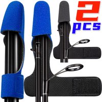 With Reel Caps Spinning Reel Rod Straps Fishing Gear and Accessories Fishing Rod Protection Spinning Rod Strap Protective Covers